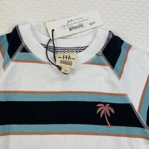 Feather 4 Arrow Coast To Coast Pullover Shirt Boys Size 4T Stillwater Stripe